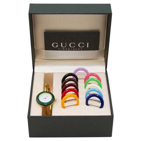 interchangeable gucci watch dupe|gucci watch bezel only.